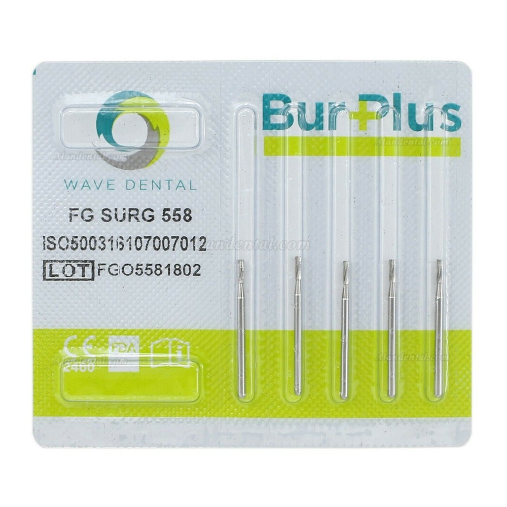 Dental FG SURG 558 Burs Surgical Length (25mm)